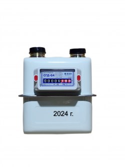 Счетчик газа СГД-G4ТК с термокорректором (вход газа левый, 110мм, резьба 1 1/4") г. Орёл 2024 год выпуска Искитим